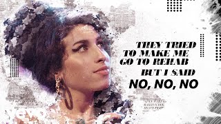 Amy Winehouse  Rehab Lyric Video [upl. by Edivad]