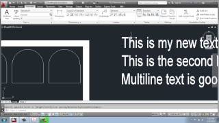 30  AutoCAD  2D Drafting Basics  Standard Text  Brooke Godfrey [upl. by Irollam]