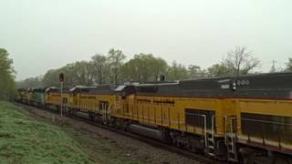 A Must See  A 35 SD402 Locomotive Power Move [upl. by Coh243]