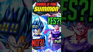 NEW LL SSBE VEGETA amp SSBKK GOKU SHOULD YOU SUMMON ❌✅ [upl. by Aisekal12]