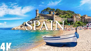 12 HOURS DRONE FILMquot SPAIN in 4K quot Relaxation Film 4K  beautiful places in the world 4k [upl. by Andrea]