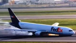 Fed Ex flight 6238 Real footage [upl. by Thea]