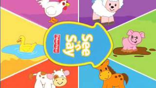 See n Say FisherPrice iPhone App For Kids  Classic Toy Now On iPod iTouch [upl. by Aihsenet]