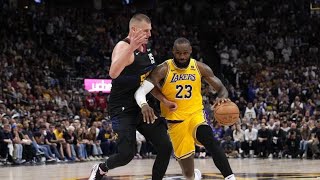 NBA disagrees with LeBron James and Lakers supports calls made late in Game 2 loss [upl. by Clement878]