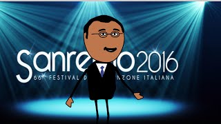 CLAMOROSO AL FESTIVAL DI SANREMO  Parodia Sanremo 2016 [upl. by Leonore981]