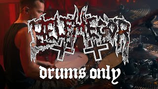 Belphegor  Diabolical Possession drums only [upl. by Talie902]