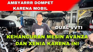 BEGINI MESIN AVANZA DUAL VVTI AMBYARRRRR [upl. by Aeslehc]