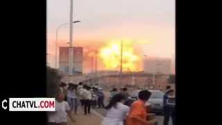 Chinese PetroChemical Plant Explodes [upl. by Rolyab941]