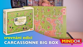 Carcassonne Big Box Srovnání nové a staré edice [upl. by Elayor]