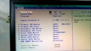 AMD Athlon 64 3000 Overclocked 2648 MHz [upl. by Danforth110]