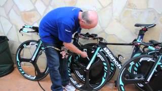 2013 Bianchi VacansoleilDCM Training Camp on Bianchi Oltre XR and Pico Crono Carbon [upl. by Ecenaj]