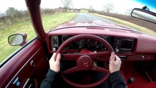 1979 Chevrolet Camaro Z28 350 V8  POV TEST DRIVE [upl. by Yellek]