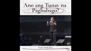 Bong Saquing  Ano ang Tunay na Pagbabago  Legit Snippets [upl. by Nolasba169]