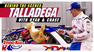 Behind The Scenes Of Ryan Preece amp Chase Briscoes Talladega Production Day  StewartHaas Racing [upl. by Parthenia843]