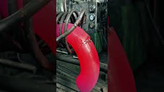 Elbow flange seamless elbow production process [upl. by Urion71]