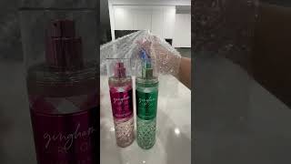 My Gingham Mist Collections by Bath amp Body Works fragrance bathampbodyworks unboxing [upl. by Rubia]