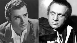 Franco Corelli and Gian Giacomo Guelfi in La forza del destino 1956 excerpts [upl. by Eelidnarb654]