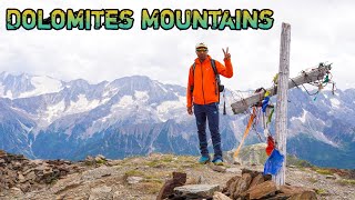 Silent Hiking in the Dolomites  Passo di Tonale Italy hiking adventure italy mountains alps [upl. by Onailimixam]