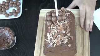 Gravity Cake  bûche suspendue  Tuto vidéo [upl. by Madonia437]