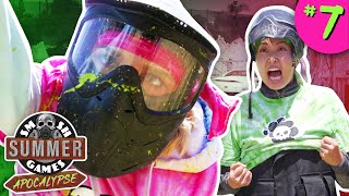 TIE BREAKER PAINTBALL CHALLENGE  Smosh Summer Games Apocalypse Ep 7 [upl. by Ysle974]