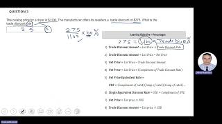 Discount Rate Net Price NPER Gross Pay CLO2 Review by Dr Osama [upl. by Nancey]