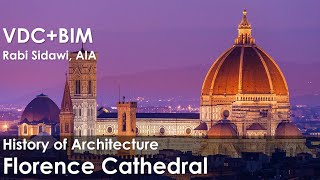 History of Architecture  Florence Cathedral  Italy [upl. by Bowden539]