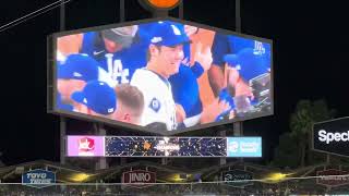 Dodgers win 2024 Pennant Clinch World Series Berth [upl. by Onidranreb]