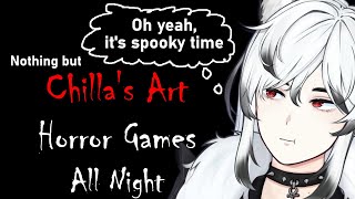 【Chillas Art Horror Games】 Sit back relax and enjoy the spooks  with a dash of ✨Sokar sass✨ 1 [upl. by Ambert]