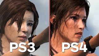 Tomb Raider Definitive Edition  PS4PS3 Comparison and Analysis [upl. by Erminia245]