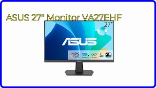 REVIEW 2024 ASUS 27quot Monitor VA27EHF ESSENTIAL details [upl. by Kirimia]