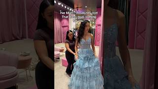 It was her dream dress 😭 prom promdress formal formaldress dress dresses fashion [upl. by Fabiolas]