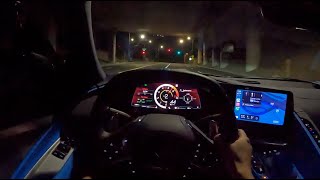 pov driving your C8 Corvette a little TOO fast [upl. by Osei]