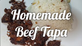 BEEF TAPA  SUPER EASY RECIPE  Misstalynee [upl. by Anawak473]