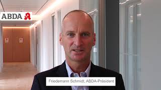 ABDAPräsident Friedemann Schmidt zum Welttag der Patientensicherheit [upl. by Anaimad]