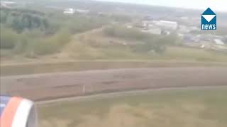 Full video of Russia’s Sukhoi Superjet 100 crash [upl. by Ruhtracm631]