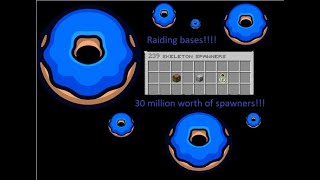 DonutSmpnet Big base Raid [upl. by Aes]