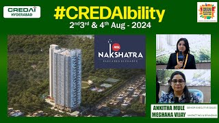 NSL Nakshatra  Gated Community Luxury 3 BHK amp 4 BHK Apartments  Credai Property Show 2024 [upl. by Hedges535]