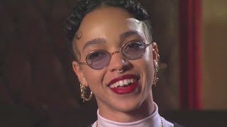 FKA twigs GermanFrench TV interview [upl. by Suzann709]