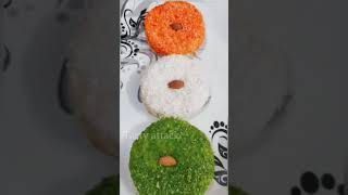 Tricolour food recipe  instant sweets at home shorts tastyattack [upl. by Mcgrody]