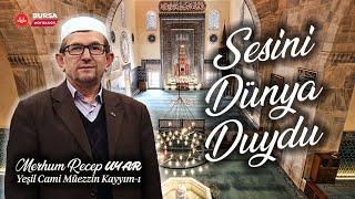 Recep UYAR 5 Ezan 5 Makam Green Mosque Yeşil Cami recepuyar ezan makam azan [upl. by Baudoin384]