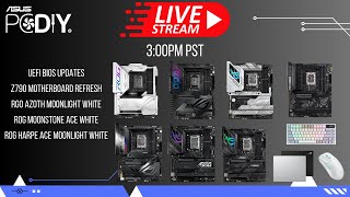 PCDIY Show 105  Refresh Z790 Motherboards ROG MAXIMUS ROG STRIX amp TUF GAMING [upl. by Kristen]