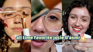 all time favorite tiktok jocie b asmr videos  compilation part1 [upl. by Ennybor710]