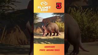 Top 3 Most Cheapest Animals In Planet Zoo [upl. by Aroc]