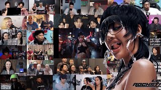 LISA  ROCKSTAR MV REACTION MASHUPNOZE WORLD 4K [upl. by Tella540]