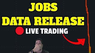 🔴LIVE UNEMPLOYMENT RATE amp NONFARM PAYROLLS 830AM DO WE CRASH TRADING TSLA [upl. by Shannan]