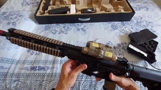 REVIEW AN PEQ 15 FMA TÁTICO MULTIFUNCIONAL AIRSOFT [upl. by Zelle]