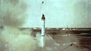 MercuryRedstone 1 Launch failure MR1 [upl. by Nallid]