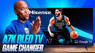 Hisense A76K 4K QLED TV  Its A Game Changer [upl. by Sutsuj206]