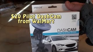 20 Pilot DashCam from WalMartSpend a little more [upl. by Sairu431]