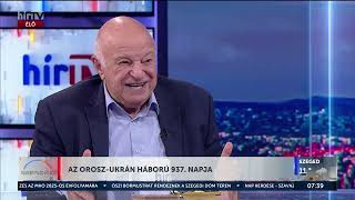 Háború Ukrajnában  Nógrádi György 20240916  HÍR TV [upl. by Ynnam]